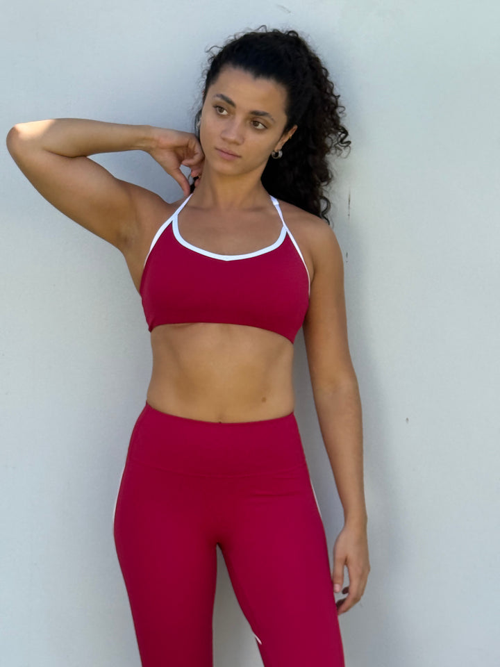 Brassière ALANI Bordeaux