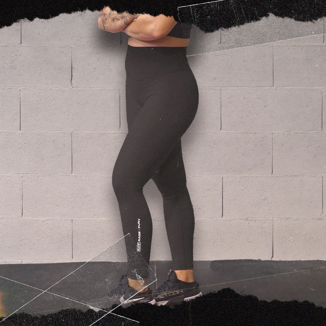 Legging Power Bloom - Noir
