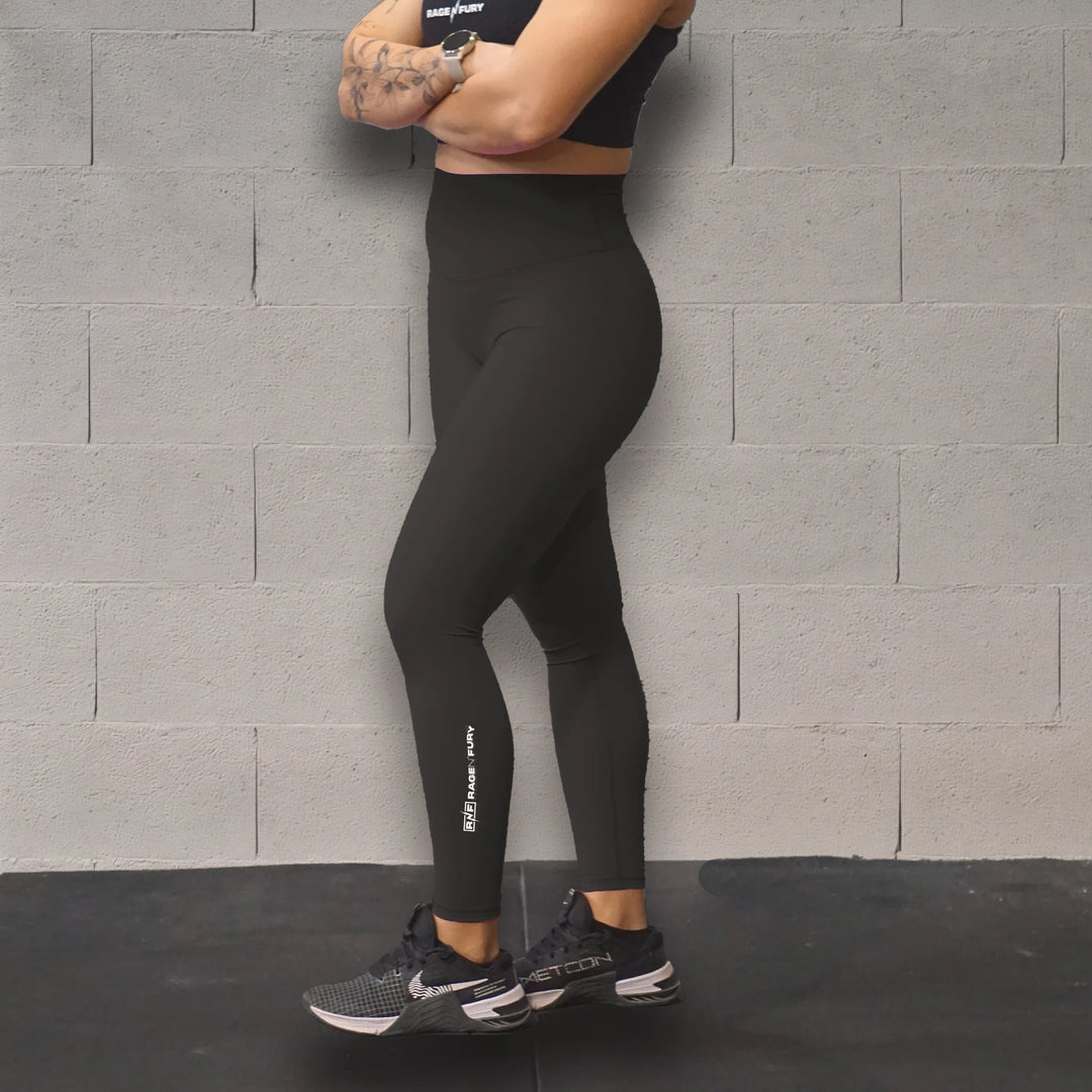 Legging Power Bloom - Noir