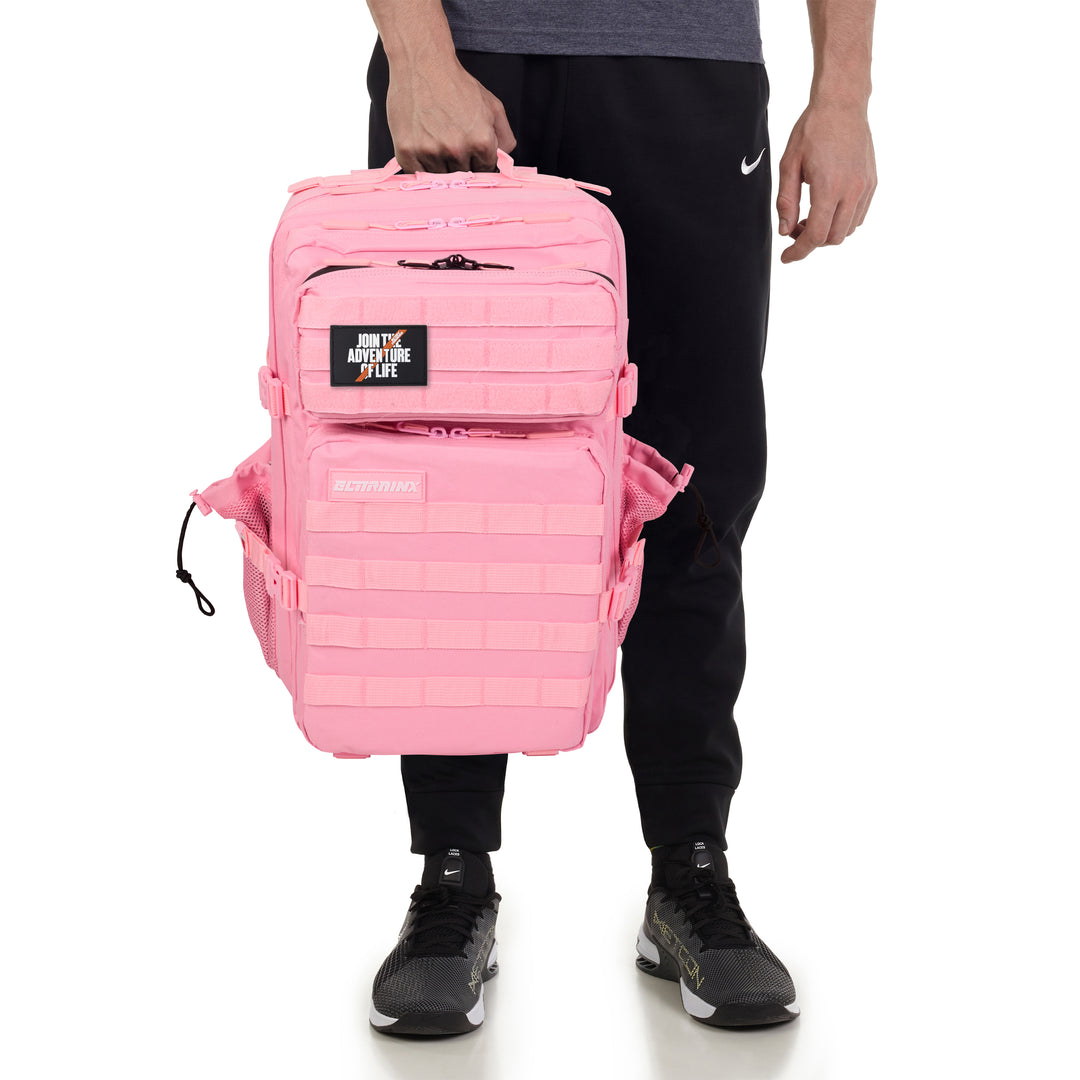Sac à dos tactique V1 45L Rose crème