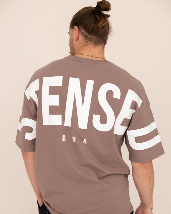 DNA T-shirt Oversize - Marron