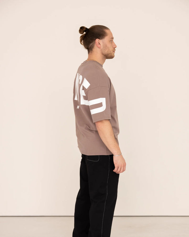 DNA T-shirt Oversize - Marron