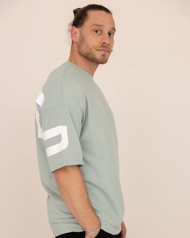 T-shirt Oversize - Vert Sage