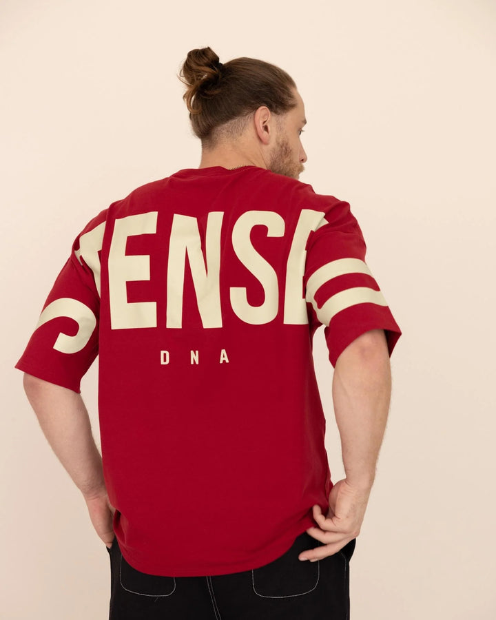 DNA T-shirt Oversize - Rouge