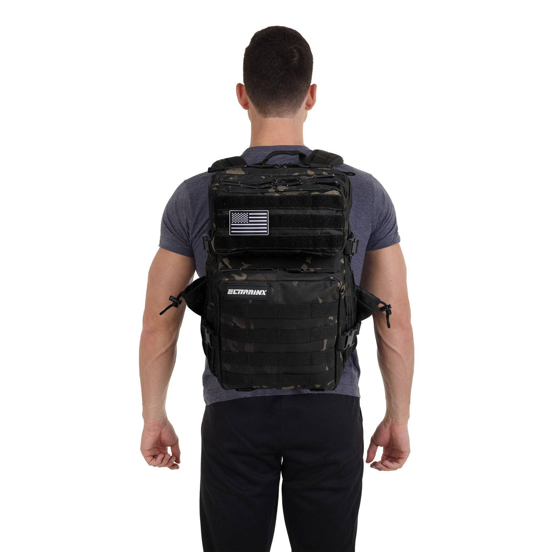 Sac à dos tactique 25L Camouflage noir