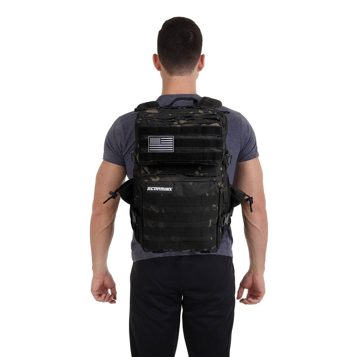 Sac à dos tactique 25L Camouflage noir