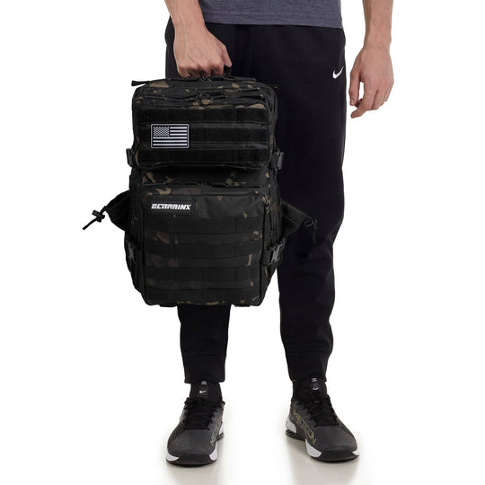 Sac à dos tactique 25L Camouflage noir