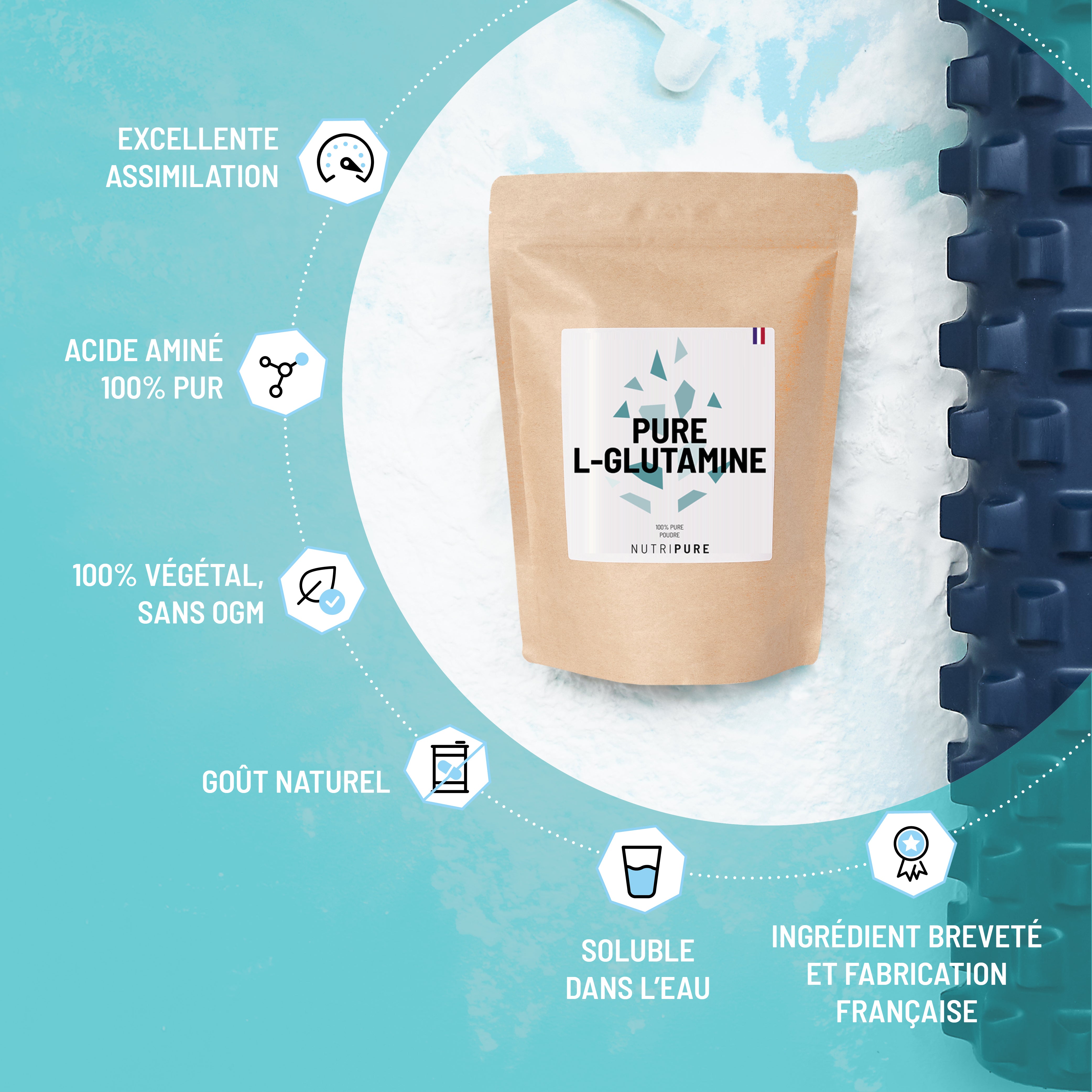 L-Glutamine (150g)