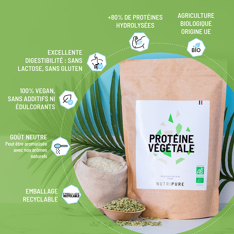 Protéine végétale bio (1Kg)