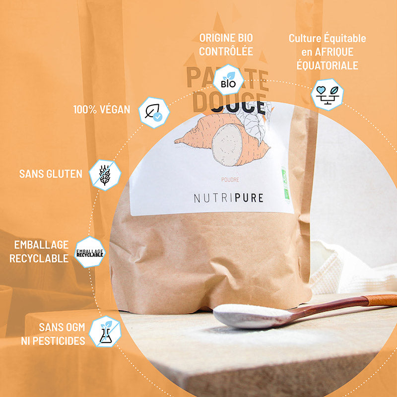 Organic Orange Sweet Potato Flour