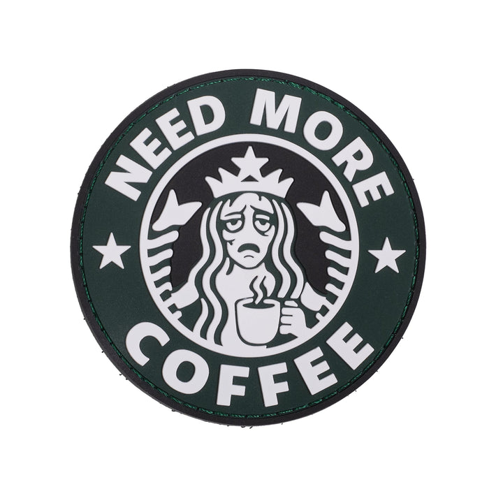Parche Pvc Need More Coffee