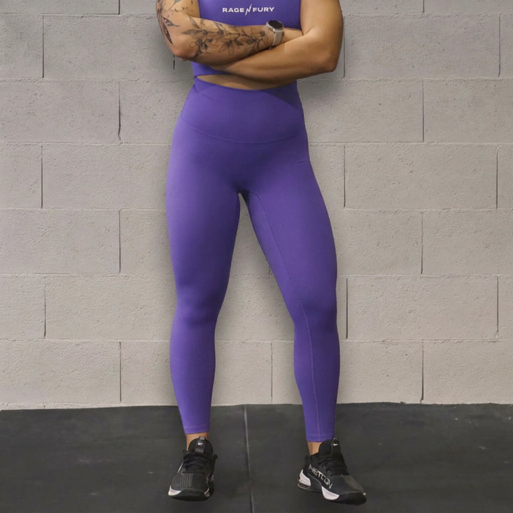 Legging Power Bloom - Violet