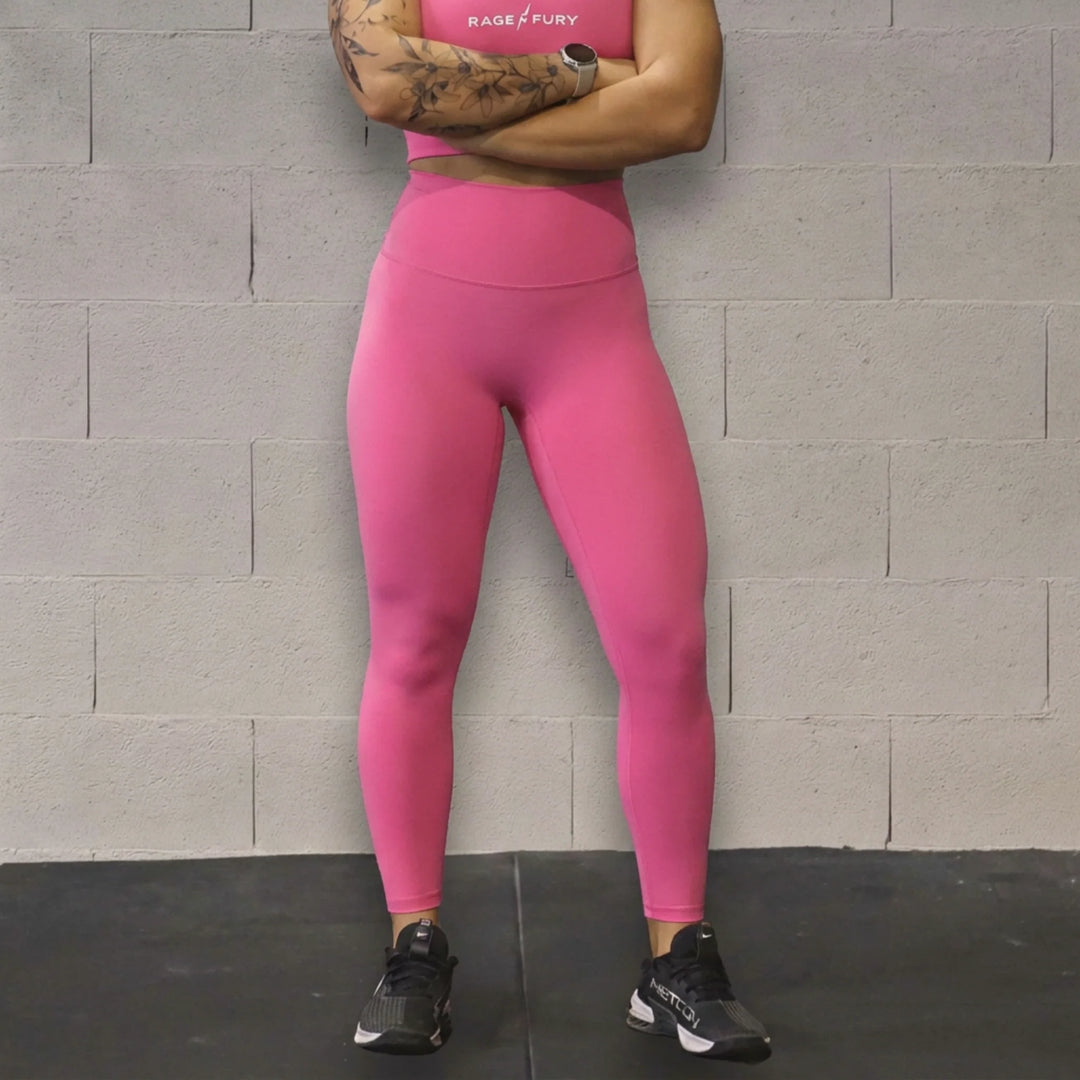 Legging Power Bloom - Rose