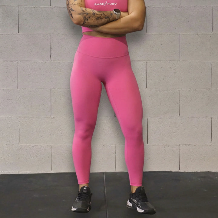 Legging Power Bloom - Rose