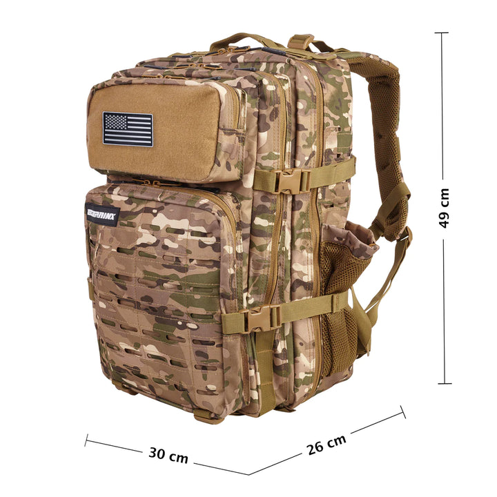 V2 45L Tactical Backpack Military Camouflage