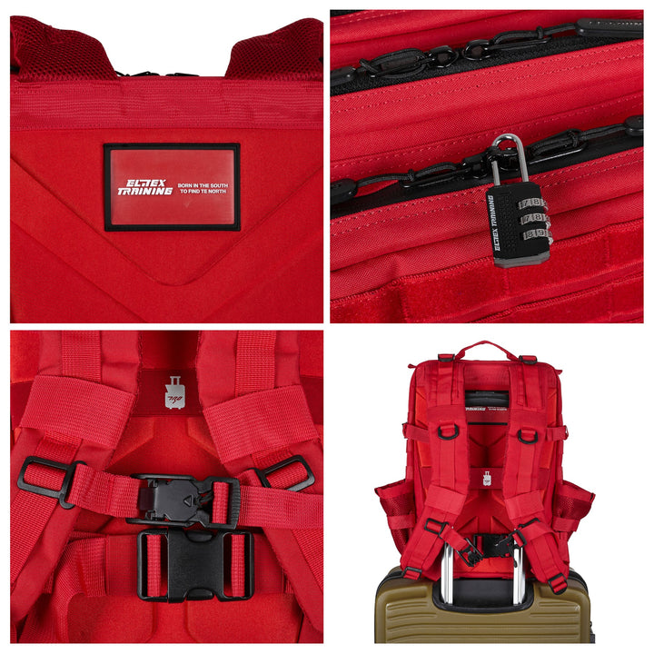 25L Red Tactical Backpack