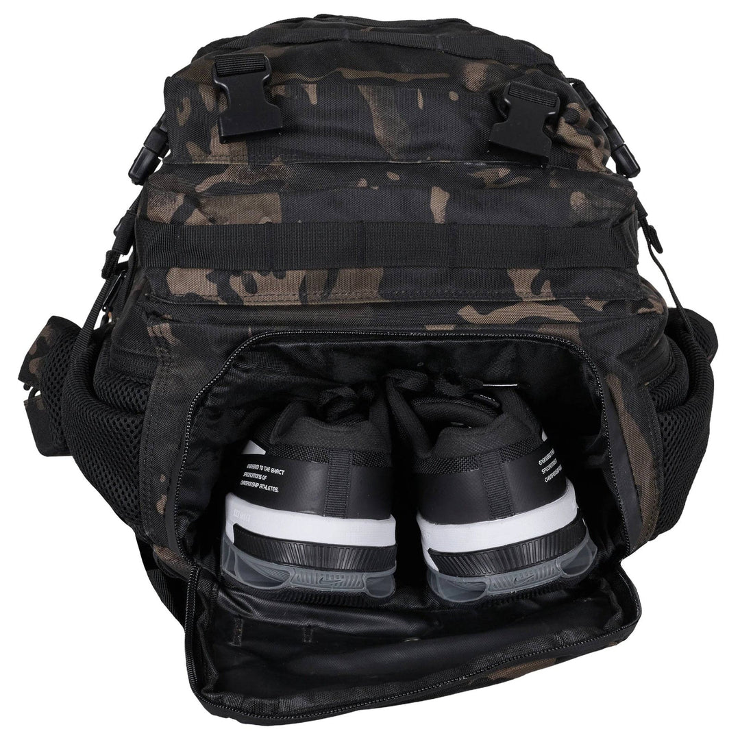 Sac à dos tactique V1 45L NOIR CAMOUFLAGE