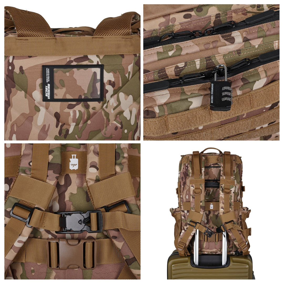 Sac à dos tactique V1 45L Camouflage