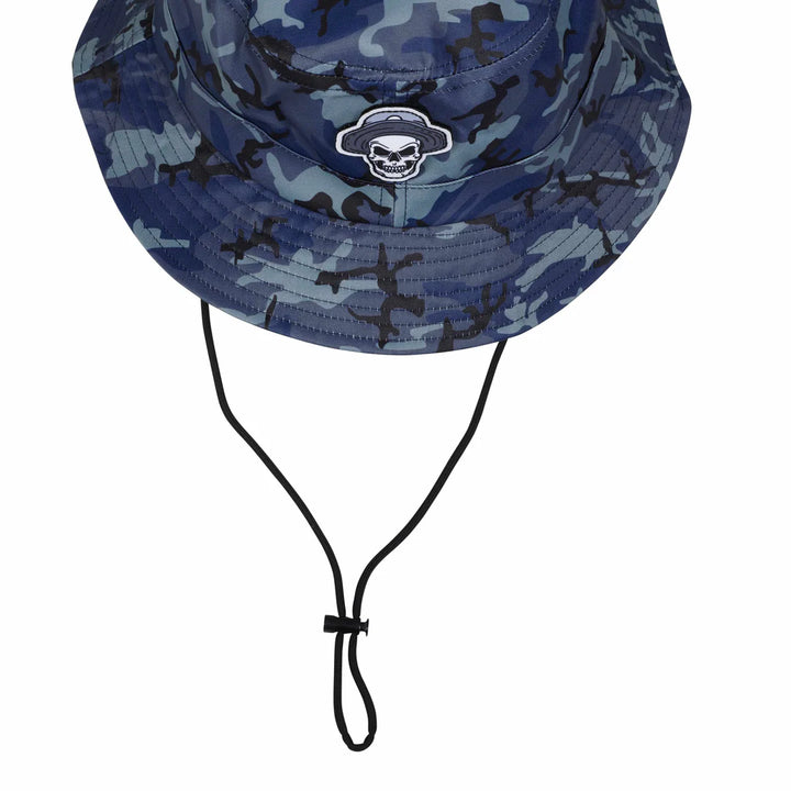 Chapeau de brousse noir camouflage Elitex