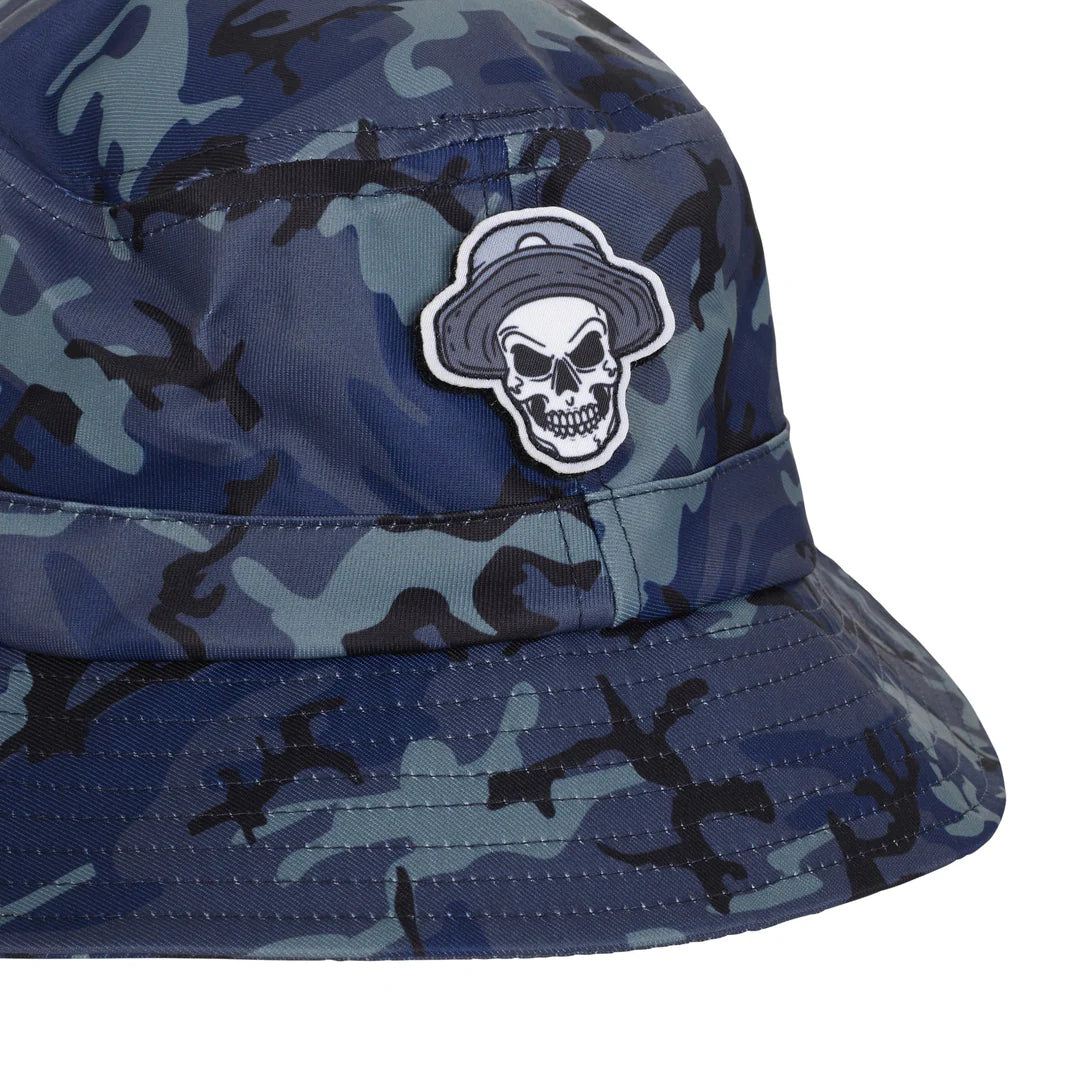 Chapeau de brousse noir camouflage Elitex