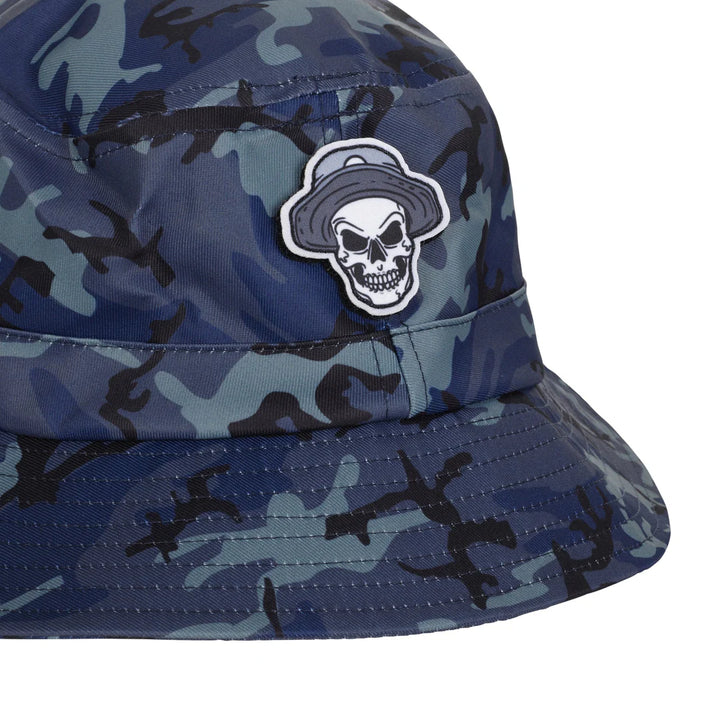 Chapeau de brousse noir camouflage Elitex