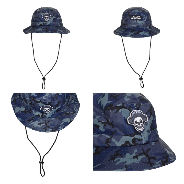 Chapeau de brousse noir camouflage Elitex
