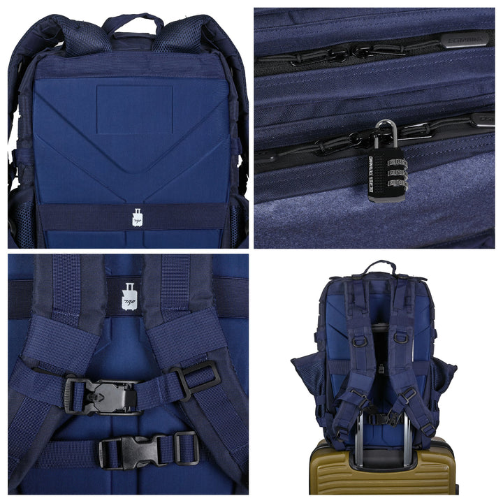 Sac à dos tactique V2 45L Bleu Marine