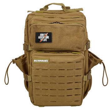 V2 45L Tactical Backpack Khaki