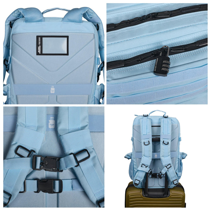 Sac à dos Tactique V1 All In 45L Bleu Ciel