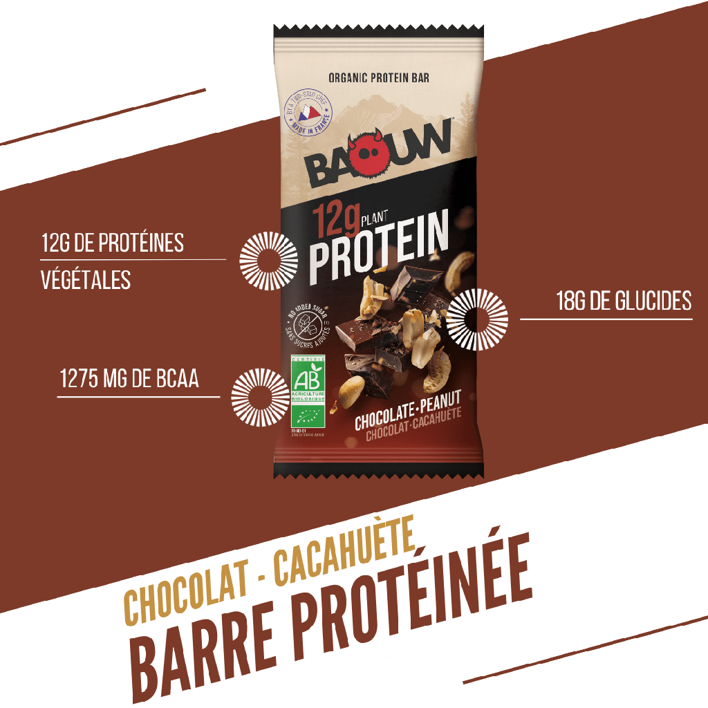 Barres Protéinée -  Chocolat/Cacahuète