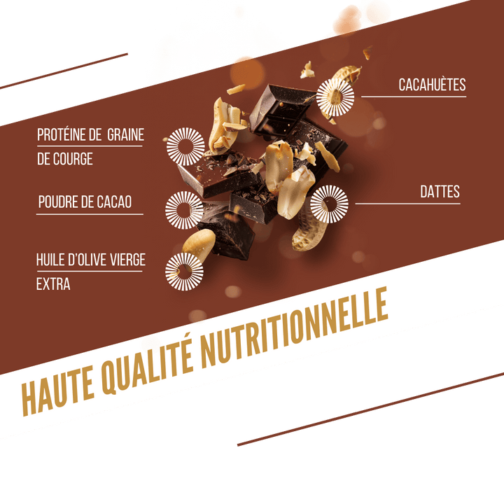 Barres Protéinée -  Chocolat/Cacahuète