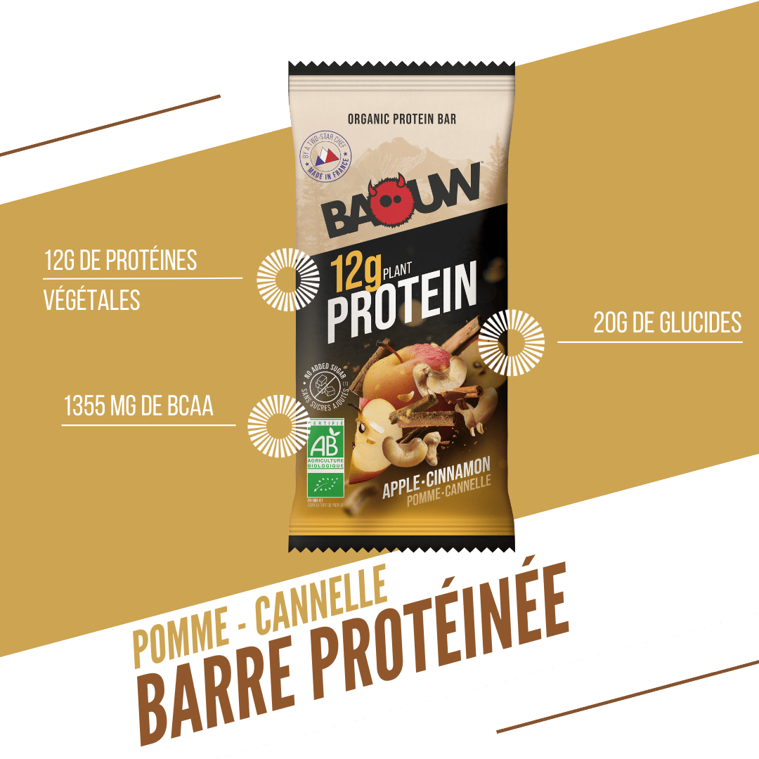 Barres Protéinée - Pomme/Cannelle