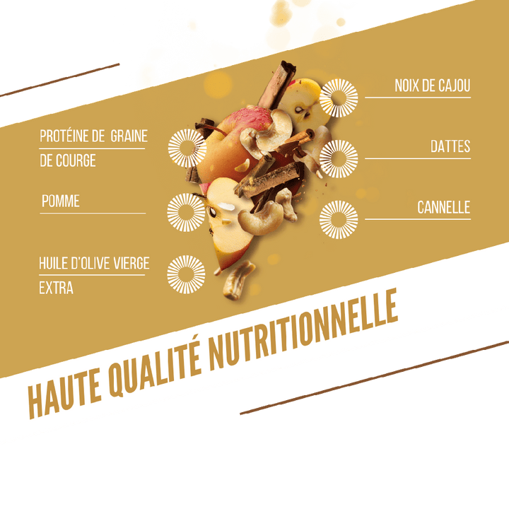 Barres Protéinée - Pomme/Cannelle