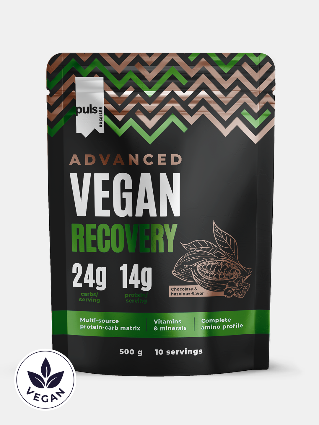 ADVANCED RECO Chocolate & Hazelnut 500g