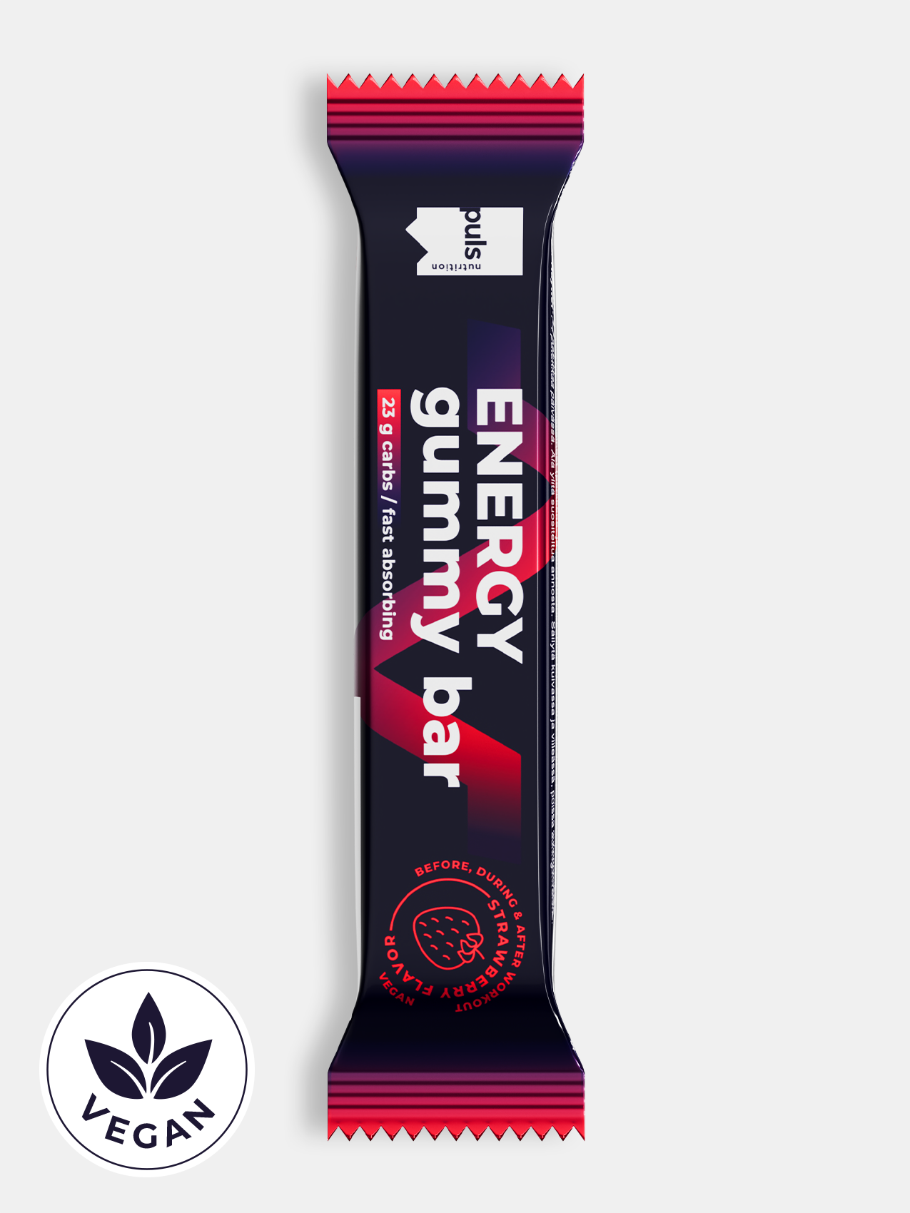 ENERGY Gummy bar Strawberry 30g