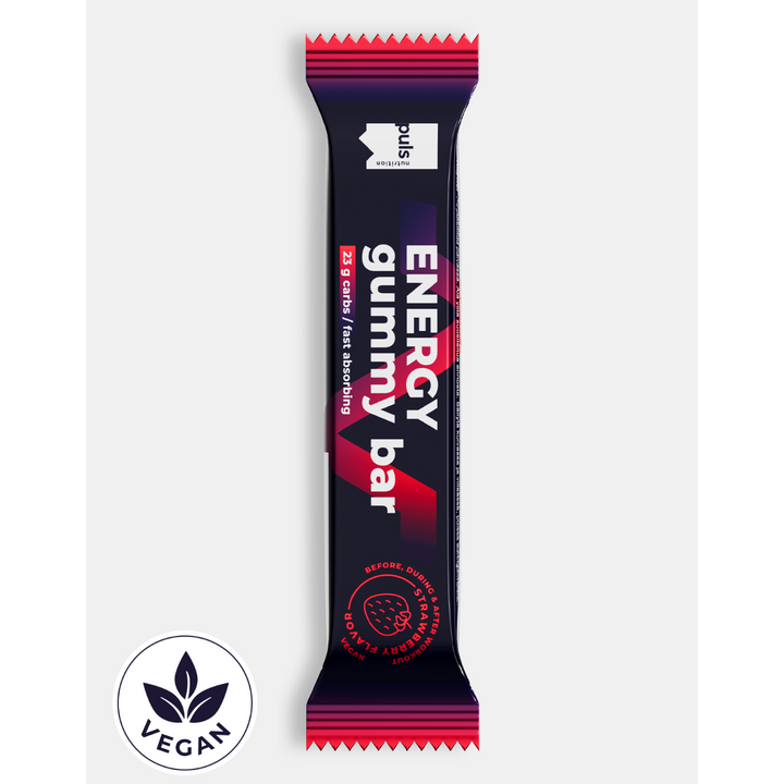 ENERGY Gummy Bar – Fraise (30 g)