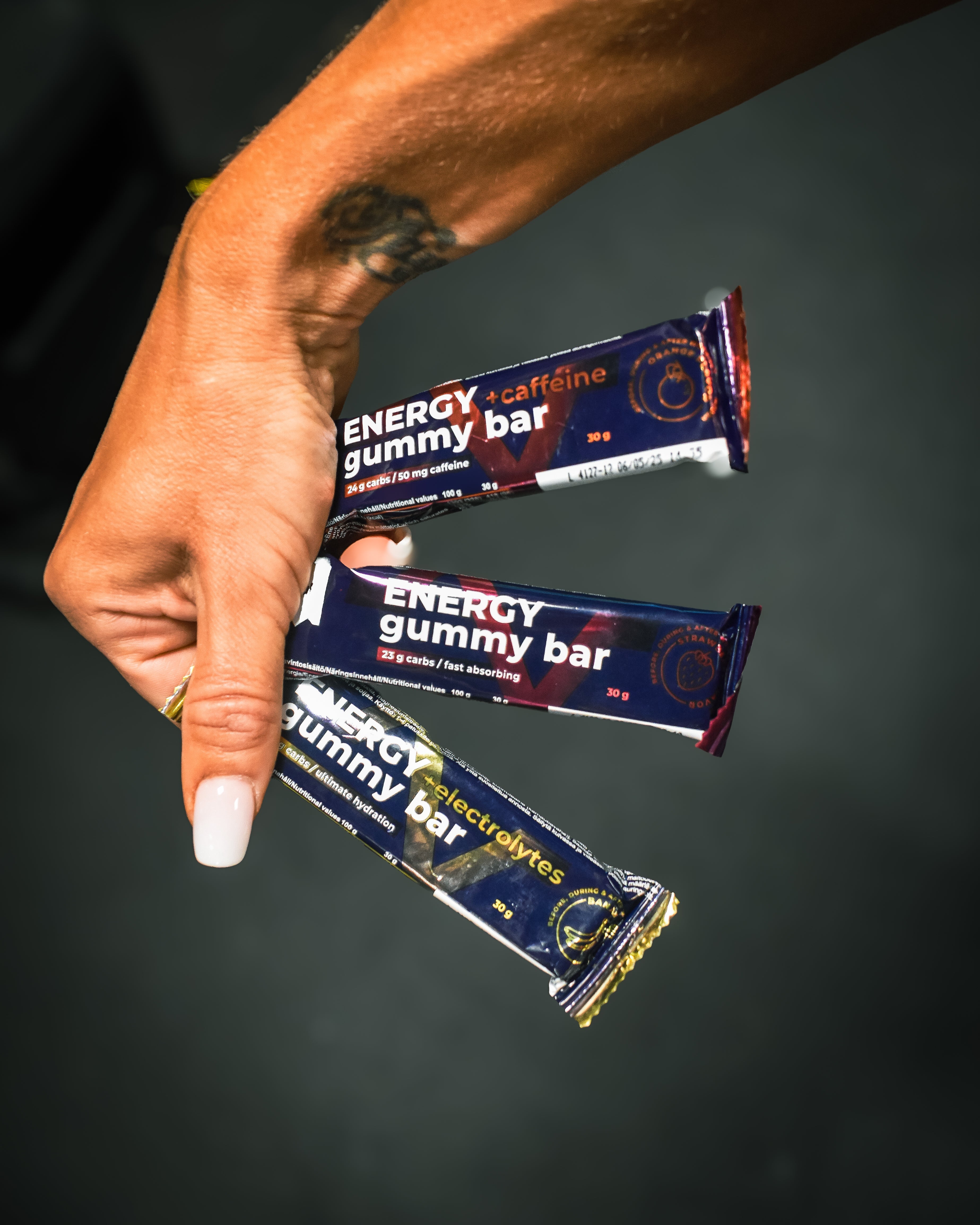 ENERGY Gummy bar Strawberry 30g