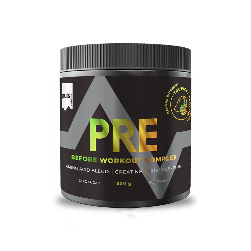 PRE-WORKOUT COMPLEX  Tropical VEGAN High Caffeine