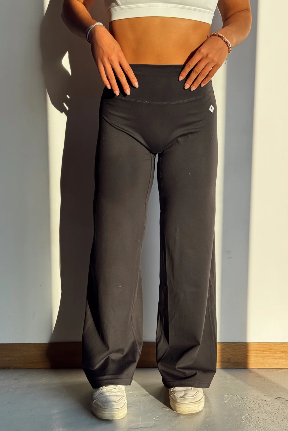 PANTALON COUPE DROITE - NOIR
