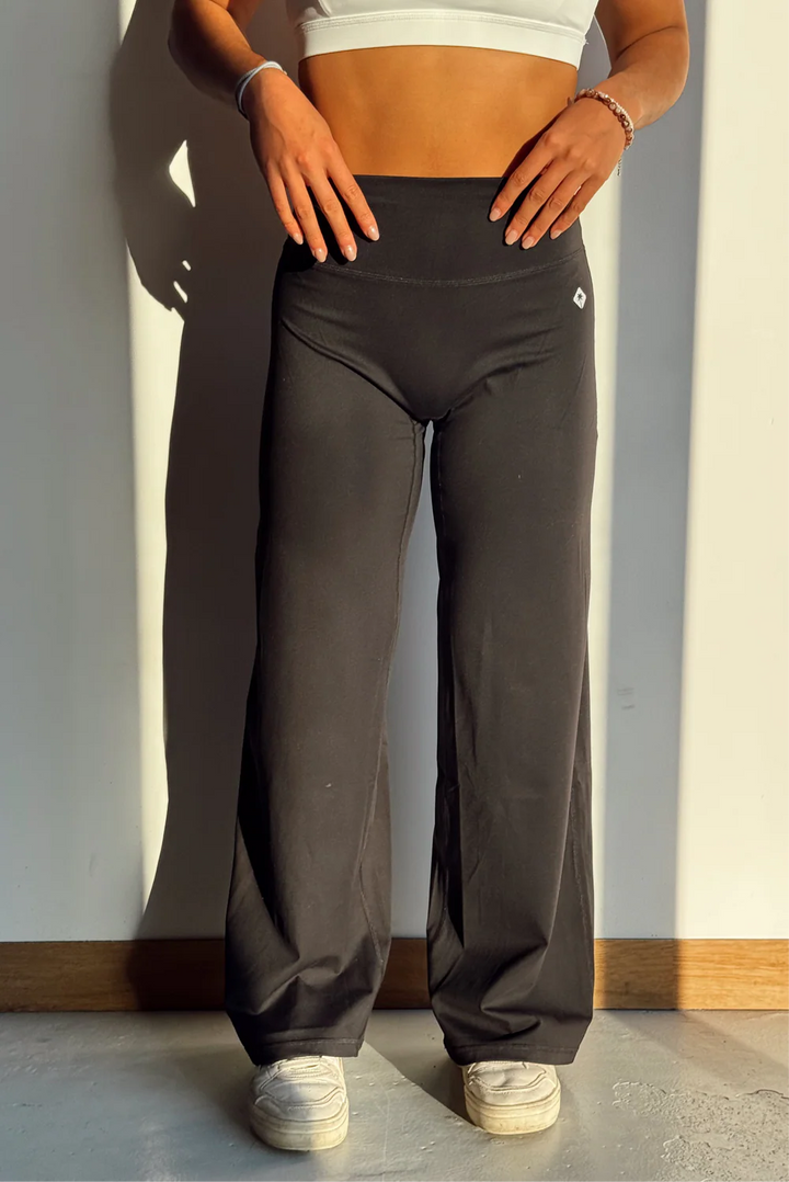 PANTALON COUPE DROITE - NOIR