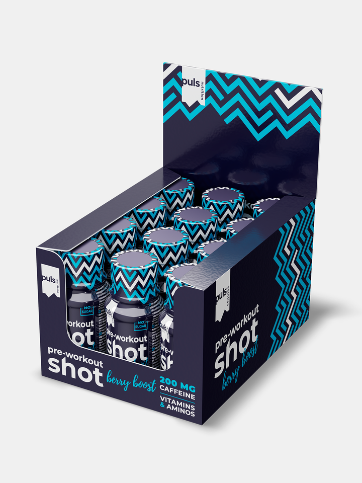 PRE-WORKOUT SHOT Berry boost 60 ml