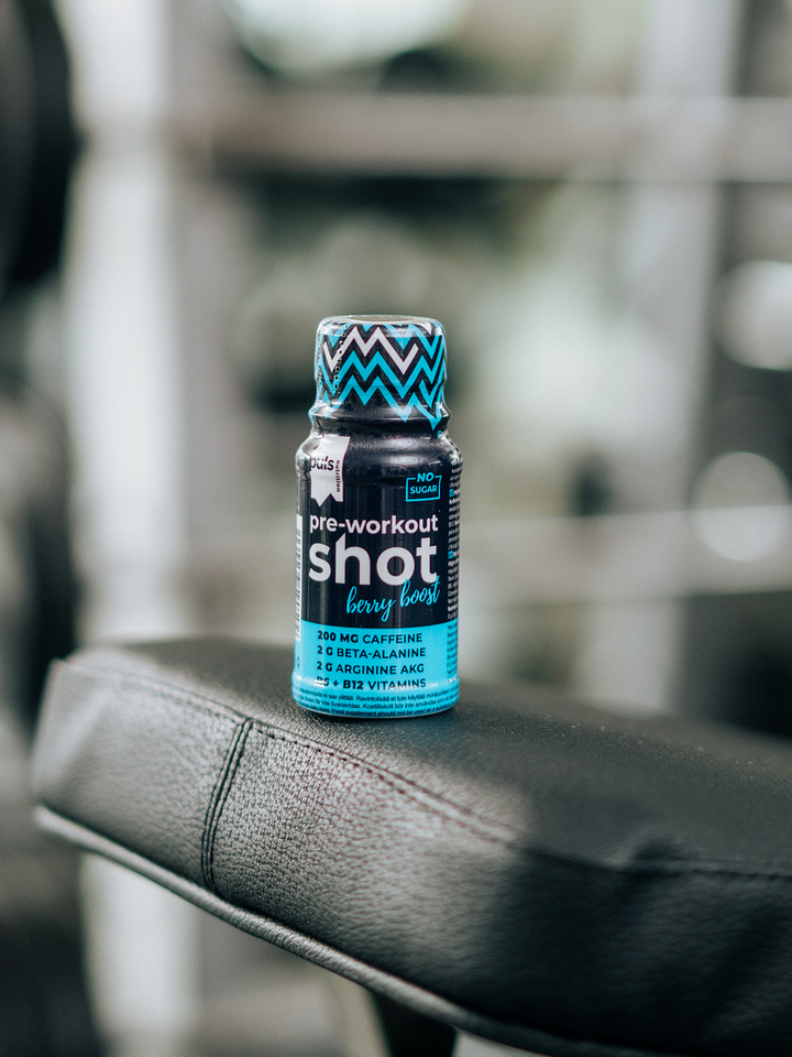 PRE-WORKOUT SHOT Berry boost 60 ml
