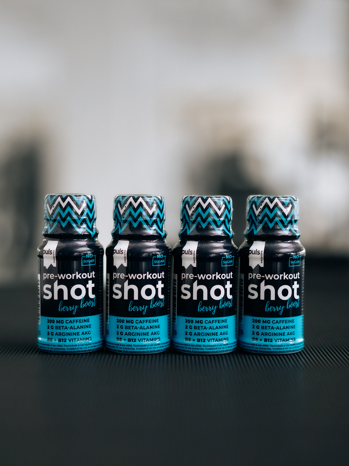 PRE-WORKOUT SHOT Berry boost 60 ml