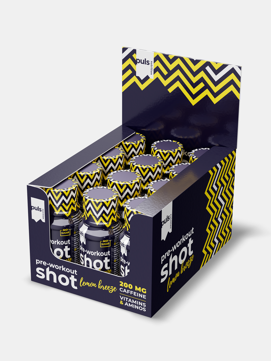 PRE-WORKOUT SHOT Lemon breeze 60 ml