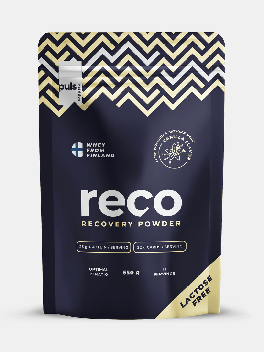 RECO Vanilla 550g LACTOSE FREE