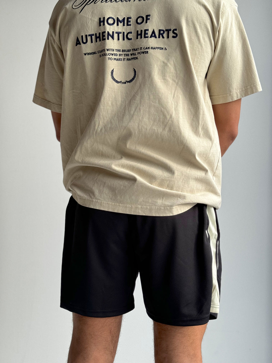 OLD SCHOOL SHORTS - BLACK