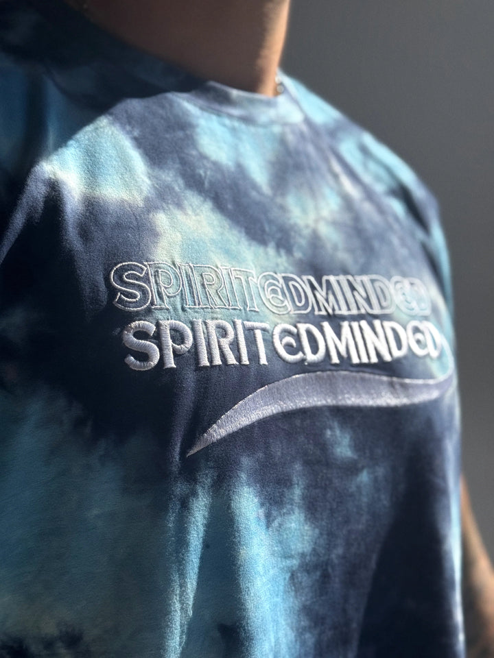 TANK TIE & DYE SOLSTICE FLOW - BLEU