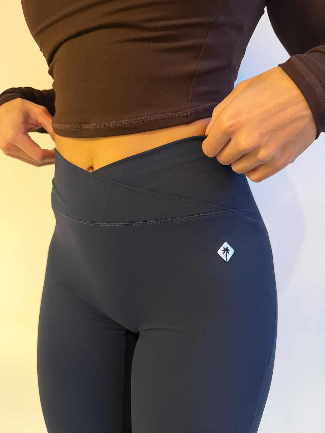 LEGGING "ESSENTIEL" MIDNIGHT BLUE CEINTURE CROISÉE