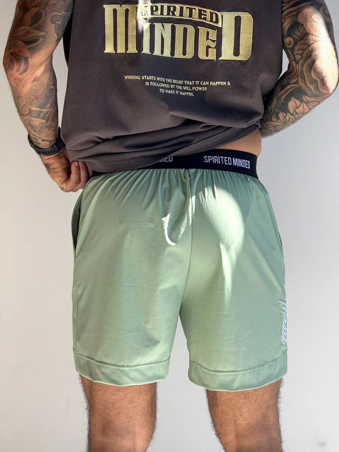 SHORT SOLSTICE FLOW - Vert Pastel