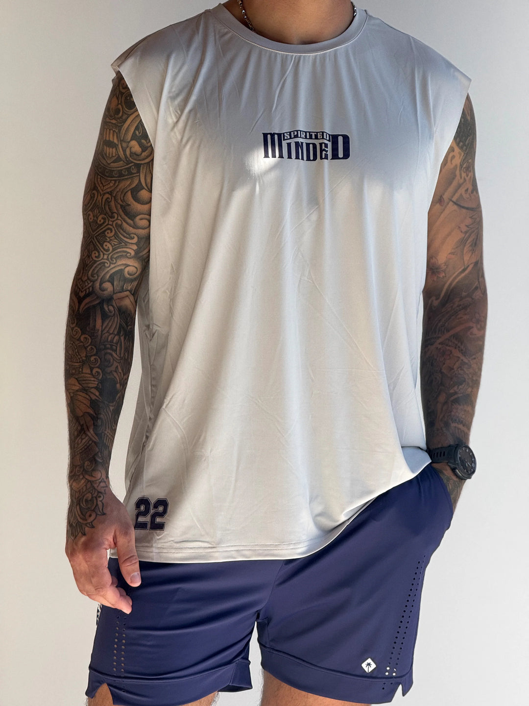 TANK SOLSTICE FLOW - BLANC CASSÉ